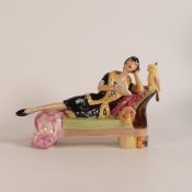 Peggy Davies Solitude figure, limited edition 21/100 H:15cm x L:24cm