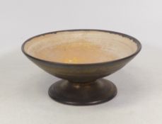 Isabella Pope, Studio Pottery Footed Bowl. Pope was a Master Potter and teacher who created these