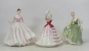 Royal Doulton, Three Lady Figures Susan HN3050, Fair Lady HN2193 and Special Moments HN4430 (3)