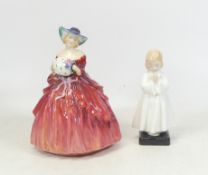 Royal Doulton, Lady Figure Genevieve and Bedtime HN1978 (2)