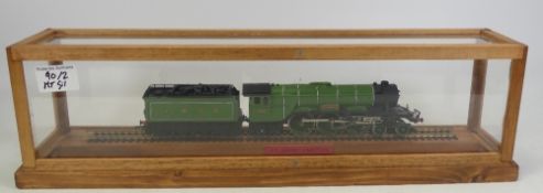 Two Hornby OO gauge steam locomotives to include 4-6-2 Class A3 LNER 'Merry Hampton' 66 and BR '