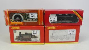 Four Hornby OO gauge steam locomotives to include R2274 BR 0-6-0ST Class J52 68846, R2483 0-6-0