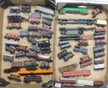 Collection of Hornby, Mainline, Lima, Jouef and Tri-ang OO/HO gauge freight carriages, vans,
