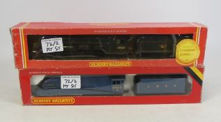 Two Hornby OO gauge steam locomotives to include Class A3 4-6-2 'Pretty Polly' 60061 BR Green and