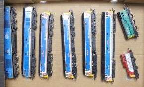Collection of OO gauge diesel locomotives from Lima and Hornby to include BR Class 60 'Scunthorpe