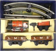Hornby train O gauge M1 Goods Set, in original box. Untested , but appears to be complete and