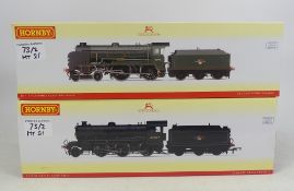 Two Hornby OO gauge steam locomotives to include R2743 BR 4-4-0 Schools Class 'Brighton' (incomplete