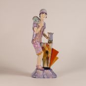 Kevin Francis Art Deco Clarice Cliff figurine, artist original proof by Martin Thompson