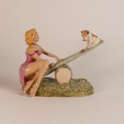 Kevin Francis Making Friends figurine No.83 modelled by Andy Moss