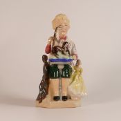 Peggy Davies / Kevin Francis, Peggy Davies self character jug with her otters. L/E 307/500