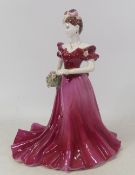 Coalport Lady Figurine Ladies Of Fashion 'Jenny' with box