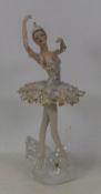 Franklin Mint Ballerina Figure Odette From Swan Lake