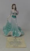 Coalport, Ladies of Fashion Margaret. Boxed with certificate.