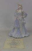 Coalport, The Collingwood Collection Catherine. Boxed with certificate.