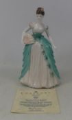 Coalport, The Park Lane Collection Anniversary Waltz. Boxed with certificate.