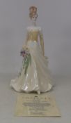 Coalport, The Modern Bride Collection Vienna. Boxed with certificate.