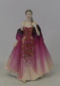 Coalport, Lady figure Elizabeth HN5034. Boxed.