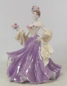 Coalport Lady Figurine The Flower Ladies Collection 'Sweetest Rose' complete with box and
