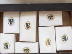 A collection of Atlas Editions 1/76 scale trams to include Motrice D (TED) 1935, Motrice L (STCRP)