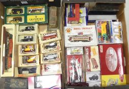Large collection of diecast to include Ringtons Transport from a Bygone Era, Lledo 'Days Gone' vans,