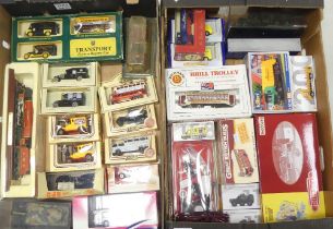 Large collection of diecast to include Ringtons Transport from a Bygone Era, Lledo 'Days Gone' vans,