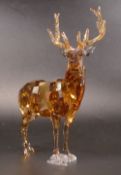 Swarovski Crystal SCS annual edition 2020 Stag 'Alexander' in original box 17cm high