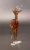Swarovski Crystal SCS Gazelle 10cm high in original box