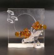 Swarovski Crystal SCS 2005 Harmony Figurine part of the 'Wonders of the Sea' trilogy in original box