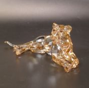 Swarovski Crystal Lioness 18cm long in original box