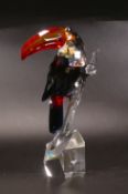 Swarovski Toucan Figurine part of the 'Feathered Beauties' & Later the 'Paradise Birds'