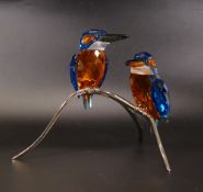 Swarovski Crystal 'Paradise Birds' Kingfisher 945090 in original box with COA
