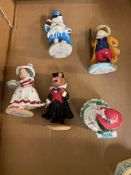 Five Regency Fine Art, The Tales of Honeysuckle Hill, resin figures to include Angelica Frog R38390,