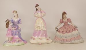 Coalport Lady figurines to include- Togetherness 'Mother's Day' & 'A Gift Of Love' also Age Of