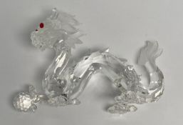 Swarovski Crystal Chinese Zodiac Dragon figurine with COA in original box