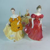 2 Royal Doulton Character Figures to include Winsome HN220, Mediation HN2220 (Reject figure) & 1