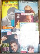 A mixed selection of Pop Memorabilia annuals to include Valentine Pop Specials 'Elvis', Film show,