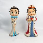 Two Wade Betty Boop figures to include Premier Snow Queen and Premier Jubilee with certificates,