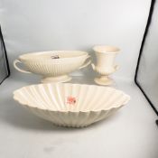 Three Wedgwood Etruria Barlaston vases. (H: 13.5cm) (3)