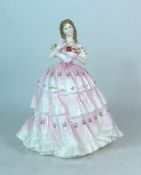 Royal Doulton lady figure Red Red Rose HN3994, with certificate.