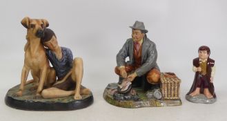 Royal Doulton Character Figures to include Buddies HN2546(second) Bon Appetit HN2444, Bilbo
