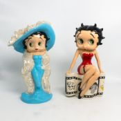 Two Wade Betty Boop figures to include Premier Movie Queen and Premier Ladies Day, both with