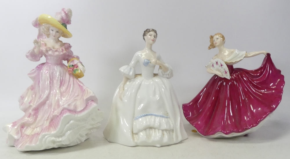 Royal Doulton Lady Figurines to include Elaine HN3741, Kelly HN3222, Camellias HN3701(3) - Image 2 of 2