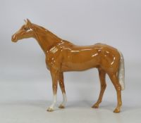 Beswick, Large Palamino Racehorse 1564