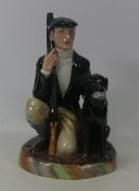 Royal Doulton character figure The Gamekeeper HN2879, H:20cm