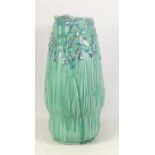 Carltonware, Large Bluebell Pattern Jug of unusual form. a/f heavily reglued. Height: 37cm