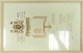 Collection of military certificates to Frederick Furnival of Oxfordshire & Buckinghamshire Light