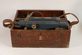 Stanley Theodolite in original case.