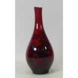 Royal Doulton, Woodcut Flambe Vase. Height: 20cm