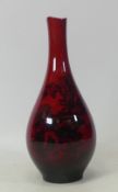 Royal Doulton, Woodcut Flambe Vase. Height: 20cm