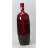Royal Doulton, Woodcut Flambe Vase. Height: 35cm